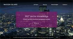Desktop Screenshot of masonblake.com